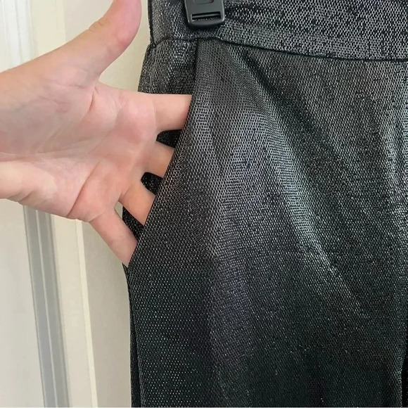 B94 Alix NYC sparkle Wide Legged Pants Size Small - Picture 4 of 8